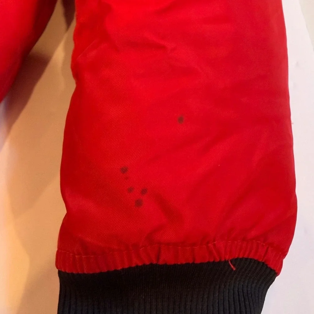Jordan Boys Red Bomber Jacket Jumpman 23 Graphic Full Zip Coat 4T